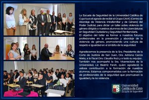 Noticia Taller de Violencia