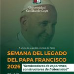 La UCCuyo recuerda al Papa Francisco, a un año de su partida