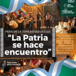 Peña de la comunidad UCCuyo “La Patria se hace encuentro”